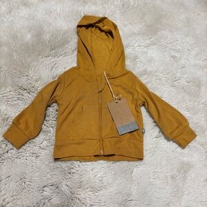 KYTE long sleeve zip jersey hoodie